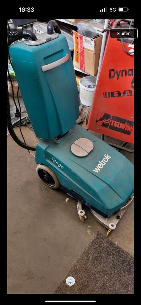 Autolaveuse industrielle Tango, Bricolage & Construction, Matériel de nettoyage, Utilisé, Machine de nettoyage à brosse, Enlèvement ou Envoi