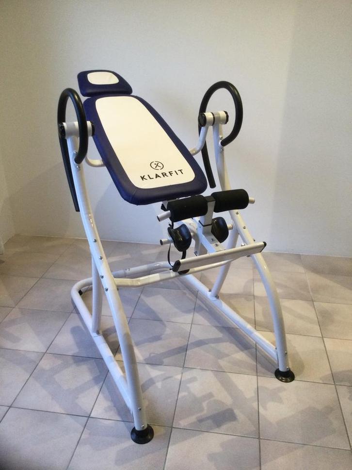 Inversietafel Klarfit, Sport en Fitness, Gezondheidsproducten en Wellness, Zo goed als nieuw, Ophalen