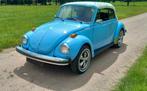 Volkswagen kever karmann L.s 1.6 cabrio, Autos, Cabriolet, Noir, 2 portes, Particulier