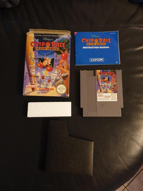 Chip and Dale Rescue Rangers Cib Pal NES, Games en Spelcomputers, Games | Nintendo NES, Gebruikt, Avontuur en Actie, 2 spelers