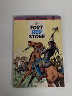 Jerry spring 8 - Fort red stone - 1e druk (1960), Boeken, Stripverhalen, Gelezen, Ophalen of Verzenden