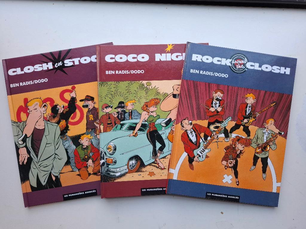 LES CLOSH ENSEMBLE DE 3 TOMES TBE REED, Livres, Série complète ou Série, Enlèvement ou Envoi, Comme neuf