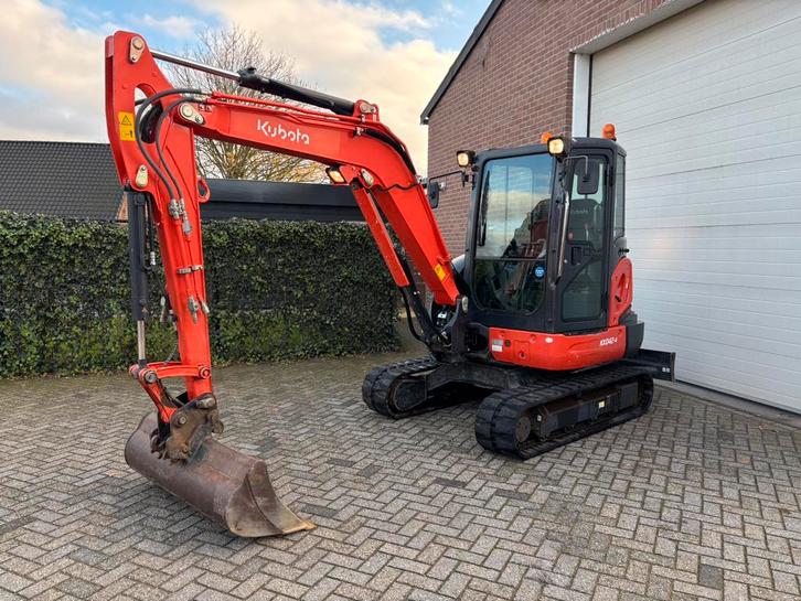 Kubota KX042-4 minigraver graafmachine A/C Sloop/Sorteer, Zakelijke goederen, Machines en Bouw | Kranen en Graafmachines, Graafmachine