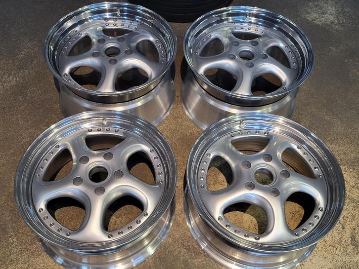 PORSCHE 964 993 nieuwe RH Artec 3-delig 8 + 10 x 18", Auto-onderdelen, Banden en Velgen, Velg(en), 18 inch, Personenwagen, Nieuw