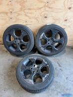 VW GOLF 5 GTI VELGEN 5X112 57.1 17 INCH Zwart, Auto-onderdelen, Banden en Velgen, Gebruikt, Band(en)