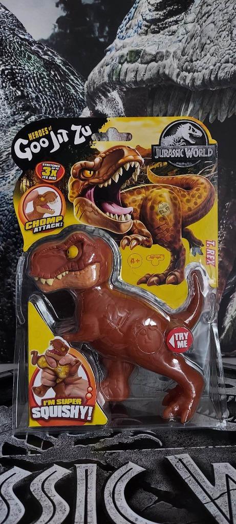 Heroes of Goo Jit zu Jurassic World-figuur - T-Rex (nieuw), Kinderen en Baby's, Speelgoed | Actiefiguren, Nieuw, Ophalen of Verzenden