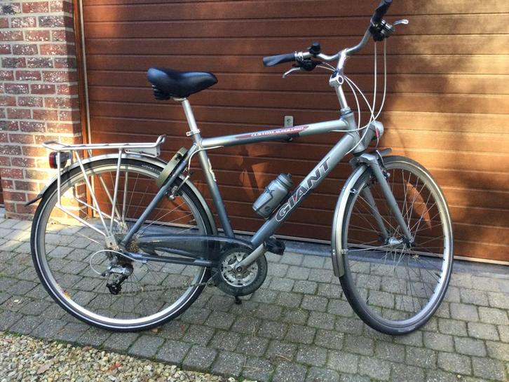 Nieuwstaat Giant Super Light herenfiets L, Fietsen en Brommers, Fietsen | Heren | Herenfietsen, Zo goed als nieuw, Giant, 53 tot 57 cm