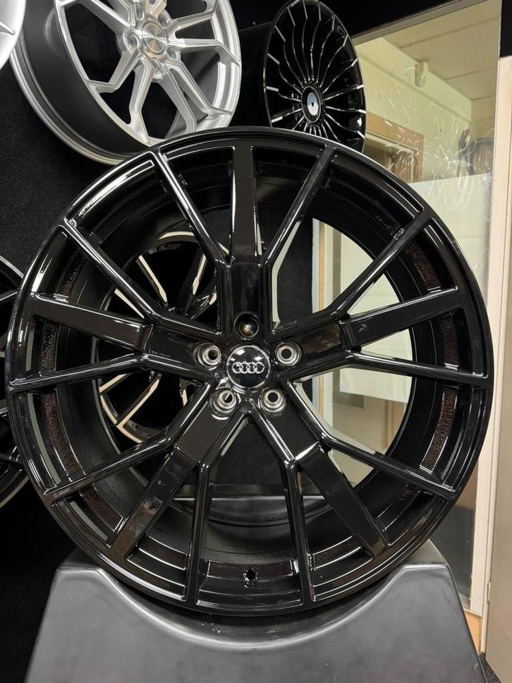22 inch velgen voor Audi SQ7 RS look 5x112 A6 A7 A8 Q5 Q7 ET, Auto-onderdelen, Banden en Velgen, Velg(en), Overige maten, Personenwagen