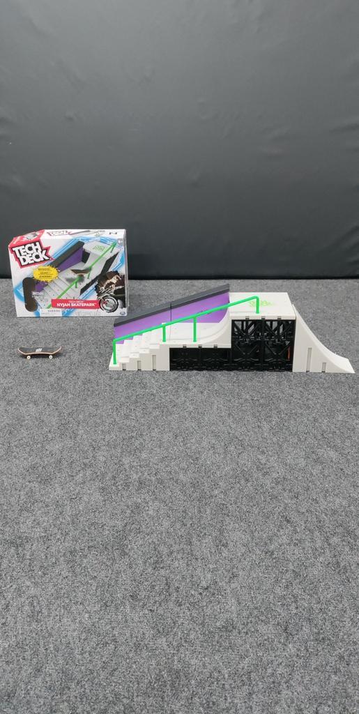 Tech Deck Nyjah Skatepark X-Connect Park Creator, Verzamelen, Speelgoed, Zo goed als nieuw, Ophalen of Verzenden