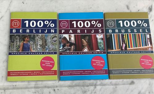 GUIDE DE VOYAGE - 100% Bruxelles - Paris - Berlin, Livres, Guides touristiques, Comme neuf, Guide ou Livre de voyage, Benelux