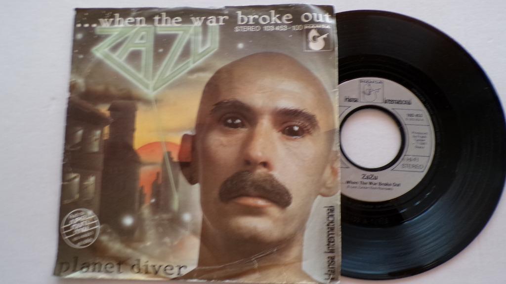 ZAZU - ... When the war broke out (45t), Enlèvement ou Envoi, Single, Comme neuf, Pop