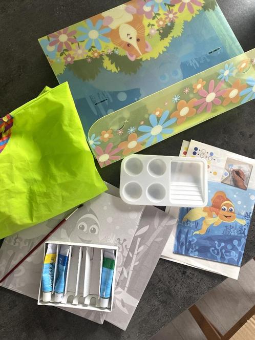 Schilderpakket voor kinderen, Hobby en Vrije tijd, Knutselen, Gebruikt, Knutselwerk, Ophalen