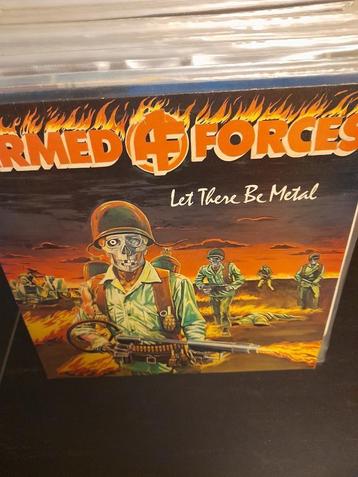 lp - armed forces - let there be metal beschikbaar voor biedingen