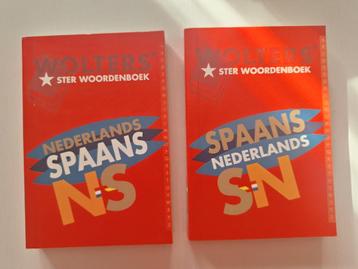Woordenboeken Spaans beschikbaar voor biedingen