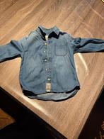 Kinder jeanshemd, Ophalen of Verzenden, Zo goed als nieuw, Jongen of Meisje, Overhemd of Blouse
