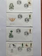 First day covers Grenadiers-Jagers te voet-Lansiers 1983, Verzenden, Landmacht, Overige typen
