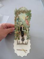 antieke communie pop up kaart, Verzamelen, Verzenden, Zo goed als nieuw, Voor 1940, Prent