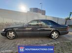 Mercedes-Benz 600 SE W140 | 1991 | Route 66 Auctions, Auto's, Zwart, Mercedes-Benz, Bedrijf, Handgeschakeld