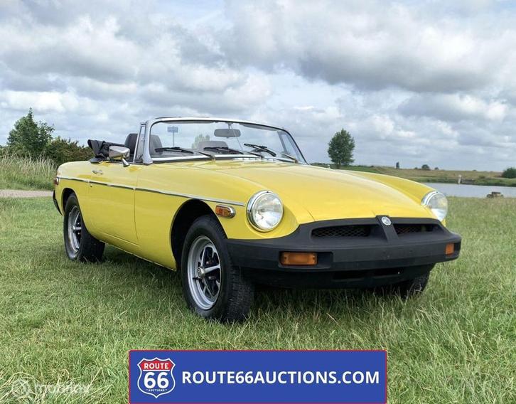 MG MGB Cabriolet | 1980 | Route 66 Auctions, Autos, Oldtimers & Ancêtres, Entreprise, Achat, MG, Essence, Autre carrosserie, Boîte manuelle