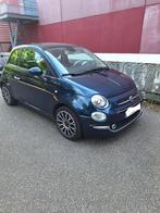 Fiat 500 1.0 GSE Hybrid Dolcevita, Auto's, Fiat, Beige, Blauw, Leder en Stof, Handgeschakeld