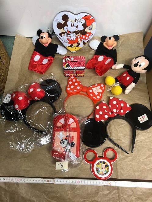 Poppetjes knuffels Disney, Mickey Mouse, Studio 100 e.a., Verzamelen, Disney, Mickey Mouse, Ophalen of Verzenden