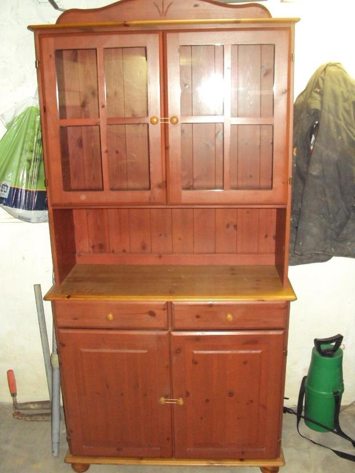 Opbergkast ,2 schuiven ,4 deuren ,2 legplanken, Huis en Inrichting, Kasten | Stellingkasten, Gebruikt, Ophalen