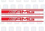 Mercedes A45 SPOILER Stickers AMG - Vinyl Sticker Logo ROOD, Ophalen of Verzenden