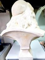 Gipsen buste van Molière., Antiek en Kunst