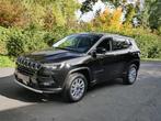 Jeep Compass 1,3 AUTOMAAT 4XE 190PK (bj 2023), Auto's, Jeep, Gebruikt, Zwart, Bedrijf, Hybride Elektrisch/Benzine