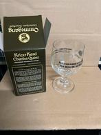 Verre dégustation 20cl Charles Quint Ommegang ed lim +box, Glas of Glazen, Zo goed als nieuw