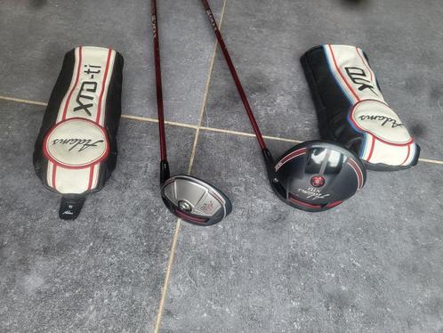 Adams Xtd ti Driver 9° & Wood 3 15° & Hybrid 5 18°, Sport en Fitness, Golf, Zo goed als nieuw, Ophalen of Verzenden
