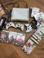 Xbox 360 complete with 3 controllers and 19 games, Games en Spelcomputers, Ophalen of Verzenden, Gebruikt, Met 3 controllers of meer