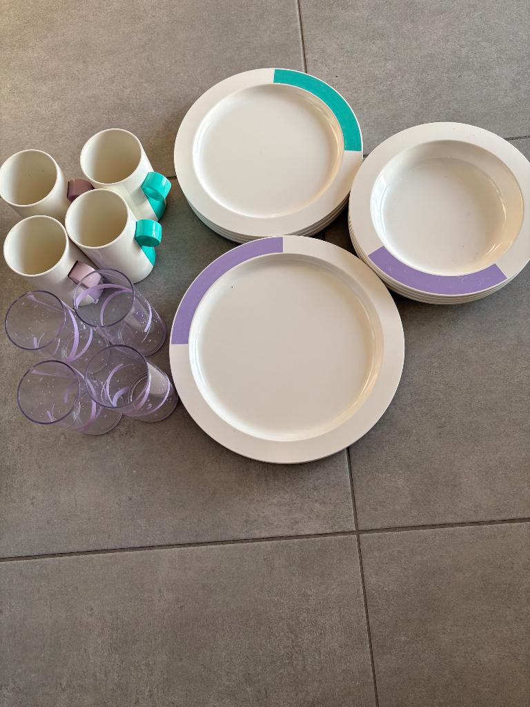 Camperservies, Caravans en Kamperen, Ophalen, Zo goed als nieuw