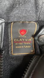 Stoere zwarte jas met kap (M), Kleding | Heren, Jassen | Winter, Ophalen, Zo goed als nieuw, Maat 48/50 (M), Zwart