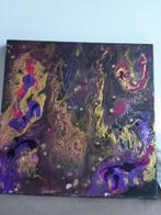 Peinture abstraite dorée, Enlèvement