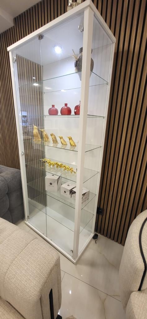 Vitrinekast, Huis en Inrichting, Ophalen, Glas