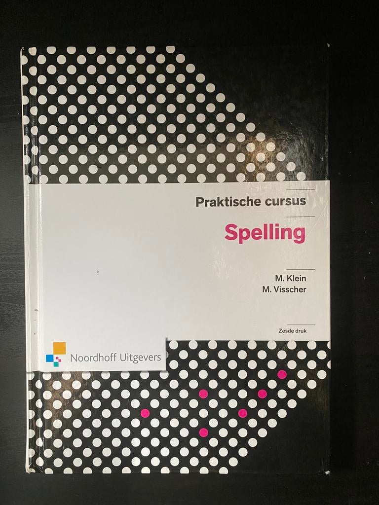 Praktische cursus spelling, Boeken, Studieboeken en Cursussen, Ophalen of Verzenden, Gelezen, Hoger Onderwijs