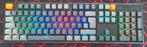 Clavier mécanique Keychron K10 BE/FR 100% AZERTY, Informatique & Logiciels, Claviers, Keychron, Azerty, Comme neuf, Enlèvement