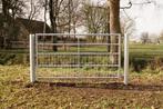 Gegalvaniseerde weidepoort 213 cm met half gaas – 5 spijlen, Dieren en Toebehoren, Weidegang, 2 of 3 paarden of pony's