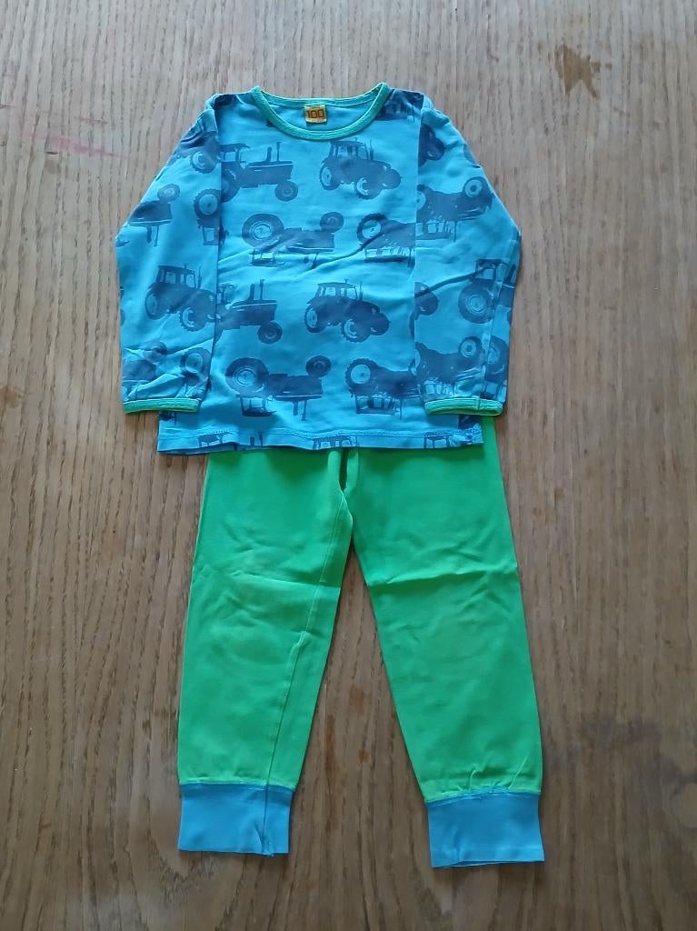 CeLaVi Pyjama - Maat 98 (3 jaar) - Tractors - Blauw/Groen, Nacht- of Onderkleding, Gebruikt, Ophalen of Verzenden, Jongen