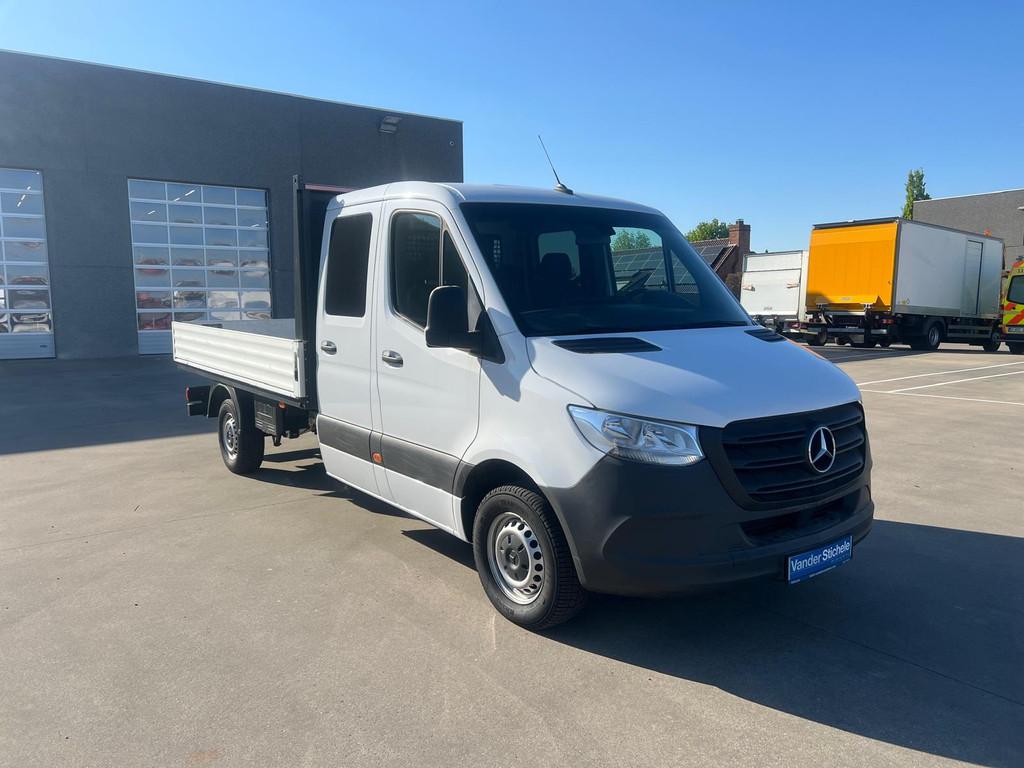 Mercedes-Benz Sprinter 317 DUBBELE CABINE - 3,5T SLEEP, Trekhaak, 4 deurs, Achterwielaandrijving, Gebruikt