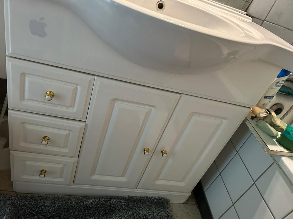 Meuble salle de bain, Armoire à miroir, 100 à 150 cm, Utilisé, 50 à 75 cm