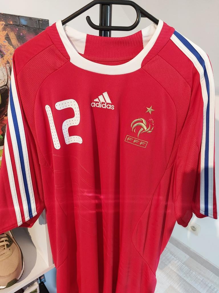 Frankrijk Thierry Henry XL 2007/08 VoetbalShirt, Kleding | Heren, T-shirts, Ophalen, Maat 56/58 (XL), Rood, Adidas