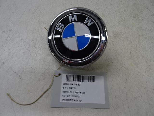 POIGNEE COFFRE / HAYON ARRIERE BMW 1 serie (F20) (7248595), Utilisé, BMW