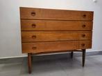 vintage ladekast Scandinavisch, Huis en Inrichting, Ophalen, Gebruikt, Scandinavisch, 50 tot 100 cm
