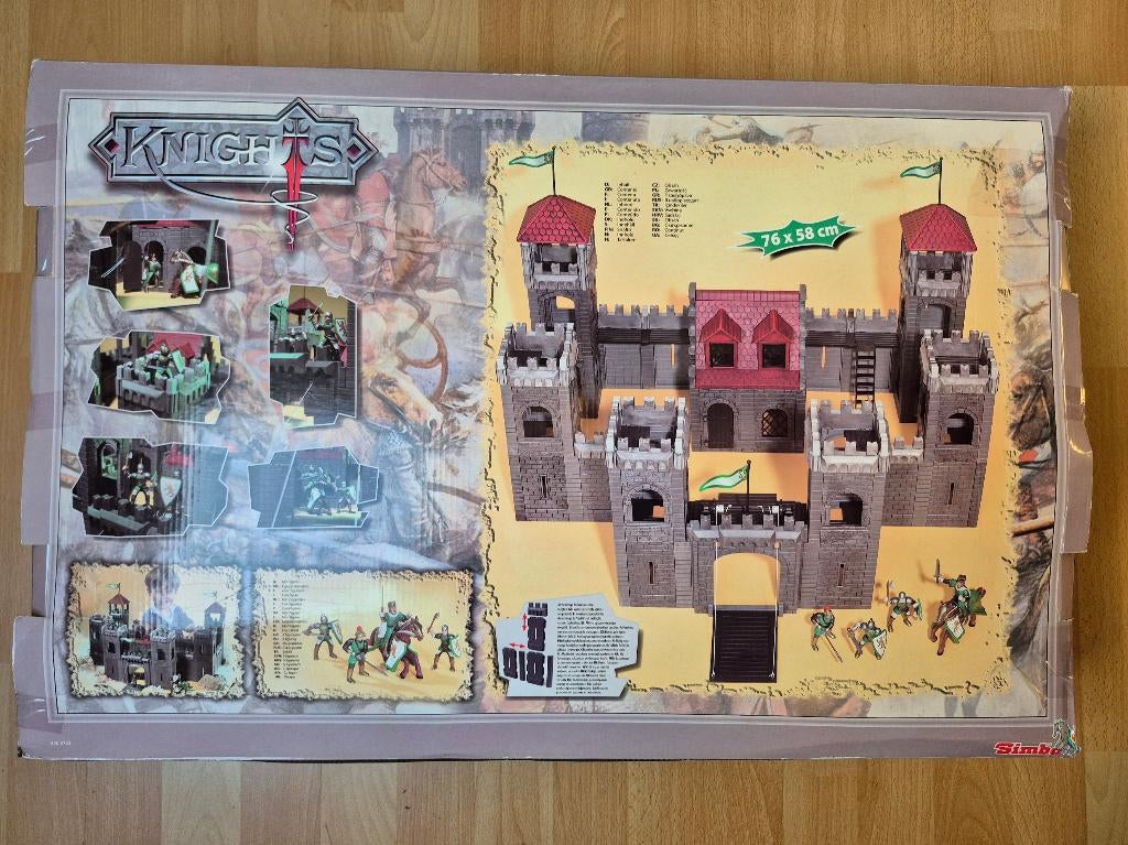 Château fort Knights Mega Castle by Simba, Enfants & Bébés, Jouets | Autre, Comme neuf, Enlèvement ou Envoi