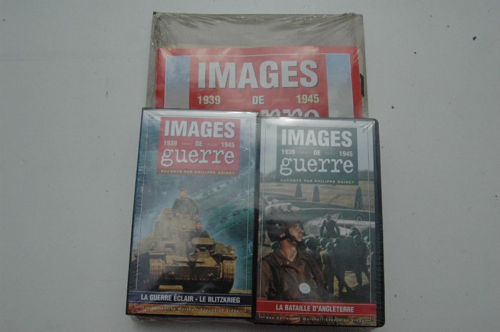 Lot 2: K7 VHS War 40 45 Tweede Wereldoorlog, Ophalen of Verzenden, Nieuw in verpakking