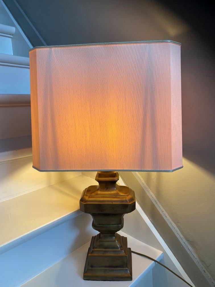 Lampe de table — Design italien (laiton/or), Enlèvement ou Envoi