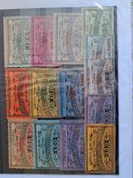 Zeer zeldzaam 14 randsoenbonnen WERELDOORLOG1--14-18, Enlèvement