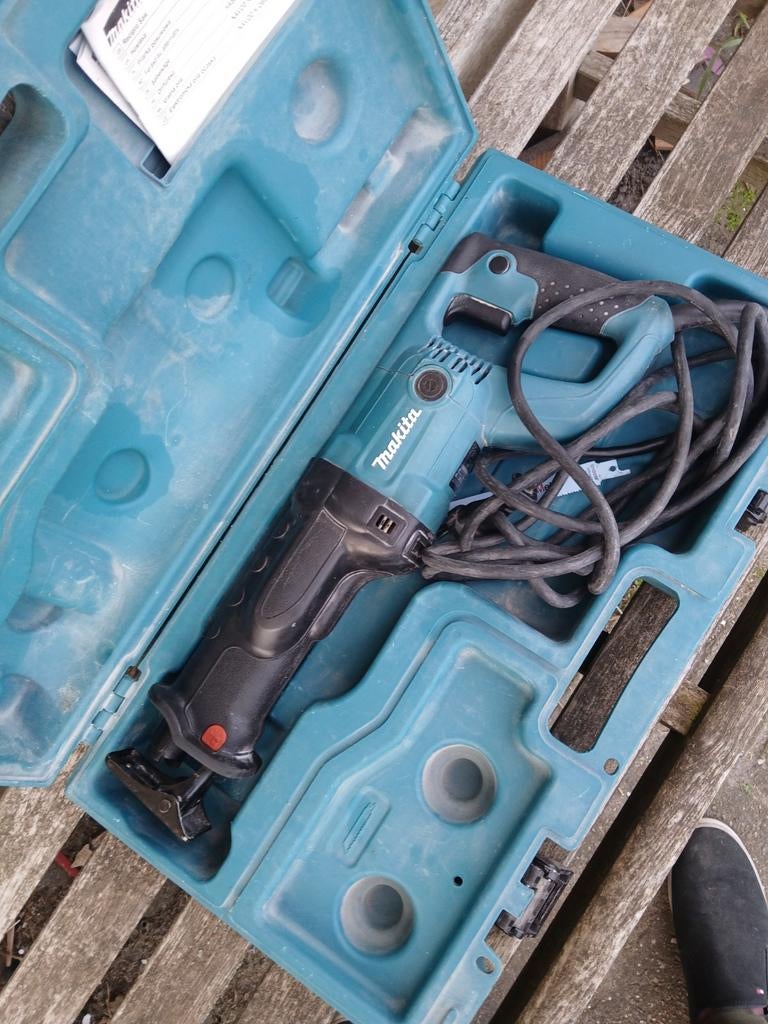 Reciprozaag makita in mooie staat, Doe-het-zelf en Bouw, Gereedschap | Boormachines, Ophalen of Verzenden